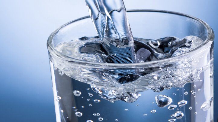 Glass of water